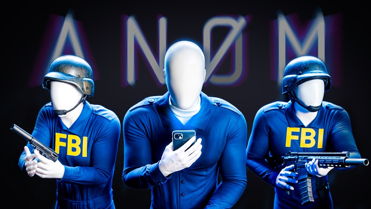 Darstellung des ANØM-Krypto-Messengers, der im Rahmen einer verdeckten FBI-Operation zur Überwachung krimineller Kommunikation eingesetzt wurde.